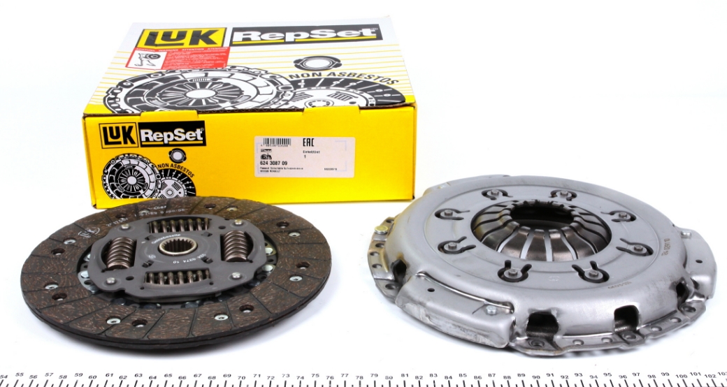 Комплект сцепления 1.9dCI 01- 242mm  MASTER (двиг.