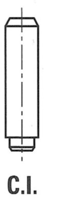 Направляющая клапанов 8mm 1.9-2.4-2.5TDI