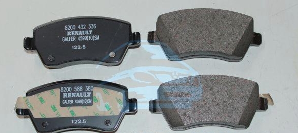 Колодки передние (тип TRW) R14 c 2008г