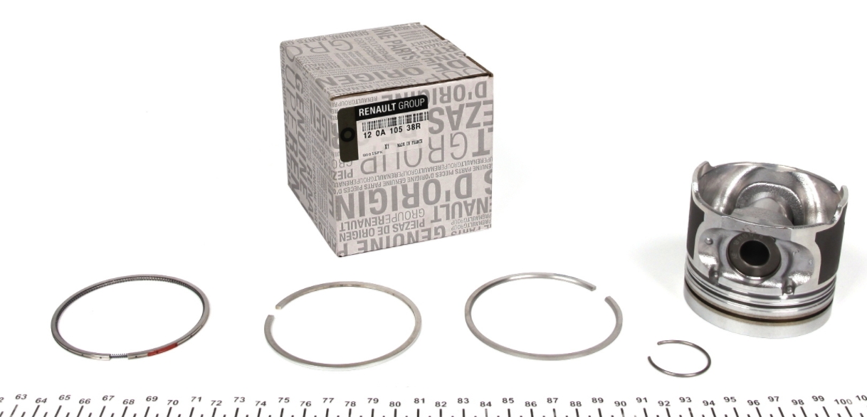 Поршень двигателя 1.5dCi, 76mm