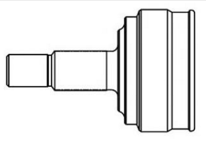 ШРУС наружний L=R 2.0-2.5TDI
