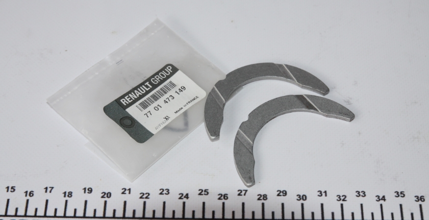 Вкладыш полумесяц 1.5dCi