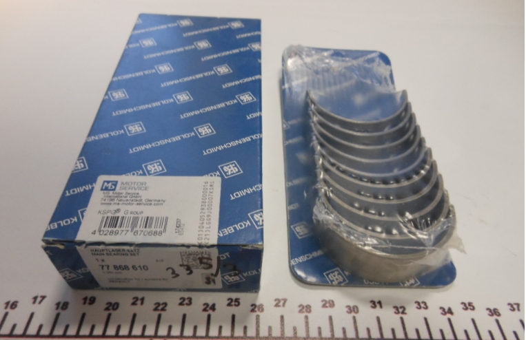 Вкладыши коренные 2.0dCI 0.25mm