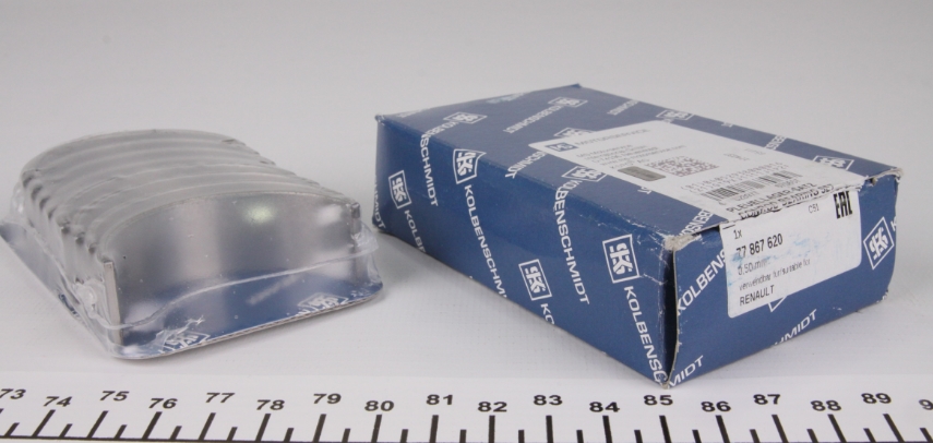 Вкладыши шатунные 2.0dCI 0,50mm