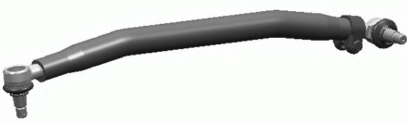 Тяга рулевая продольная L=876mm