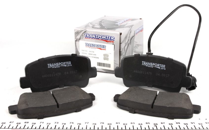 Колодки задние 2.3DCI 2.3CDTI