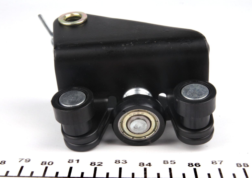 Ролик двери (боковой средний) Renault Trafic Opel Vivaro 01- (без кронштейна) (7700312372E)