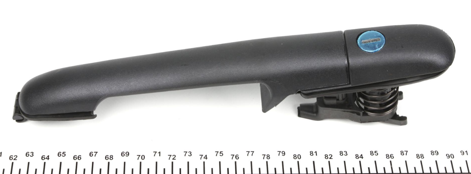 Ручка двери (боковой снаружи) MB Sprinter VW LT 96-06 (9017600459) (с серцевиной и ключами)
