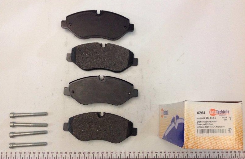 Колодки передние DB318 (тип Brembo)