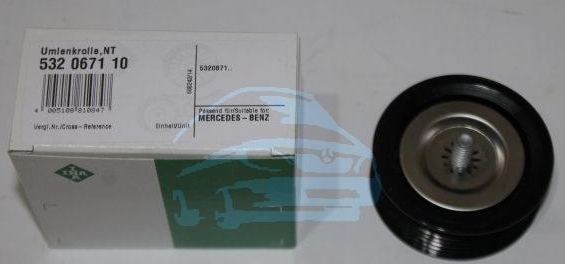Ролик генератора ребристый OM651 2.2CDI