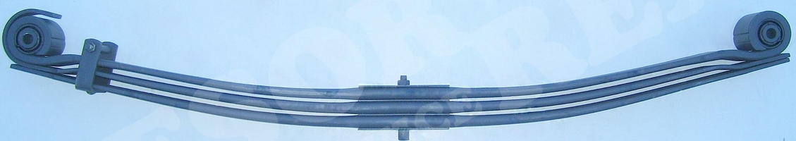 Рессора передняя 3х листоваря Ивеко Евротреккер Толщина: 25 ширина 90 / 760x760мм