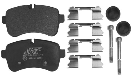Колодки тормозные задние Ивеко Дейли 06- 35C