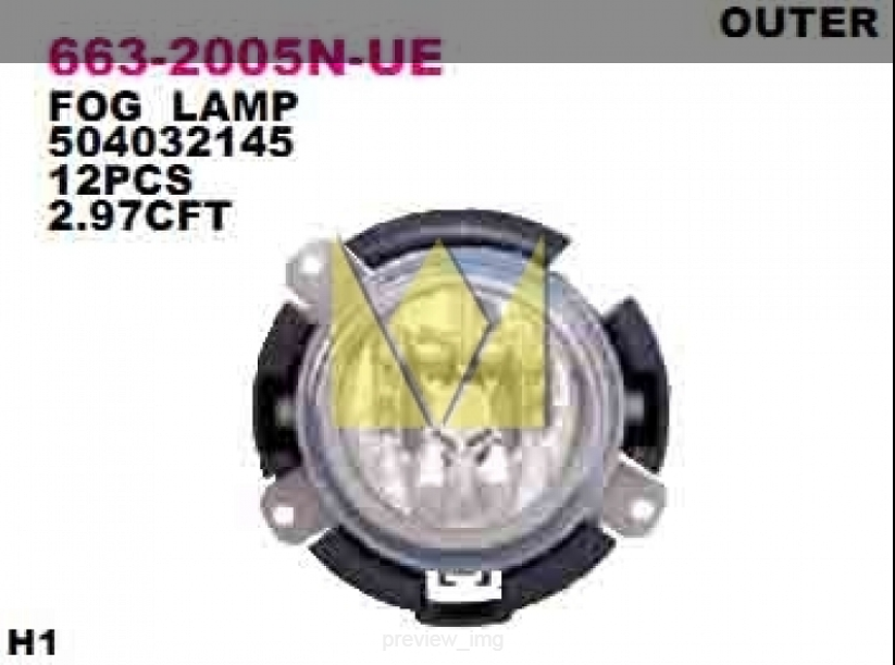 Противотуманная фара IVECO